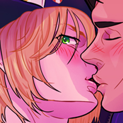 kissing in the club