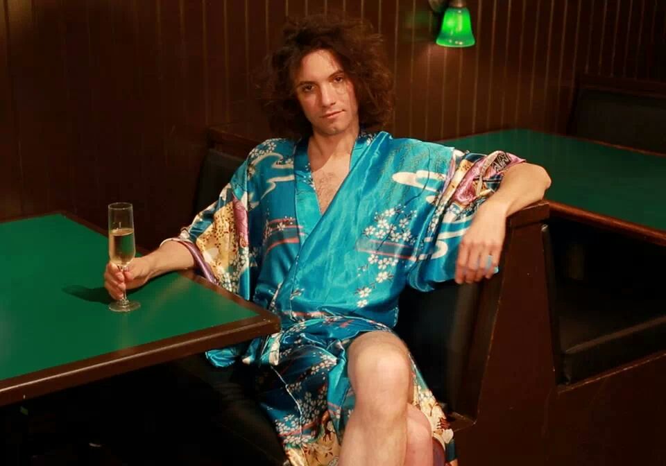 Danny in a kimono
